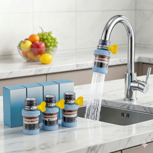 Mini Tap Water Purifier with Granular Activated Carbon Cartridge